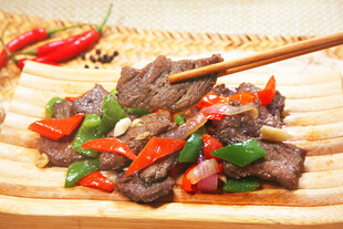 香辣牛肉片