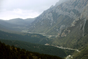 山间美景 山谷与山脉风光