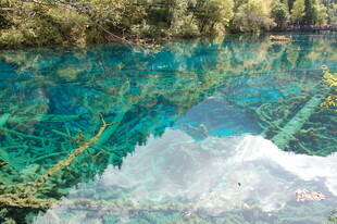 梦幻蓝湖水下奇妙景观