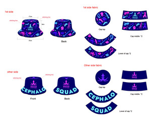 时尚帽饰与配饰设计图