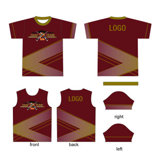 运动队服设计展示