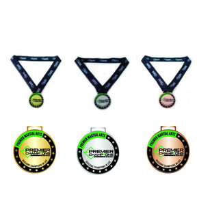 多款精美奖牌展示