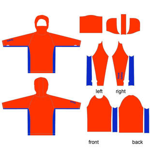 运动服装设计款式展示图