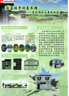 美术馆设计展板