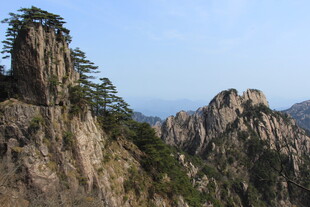 黄山奇峰景观