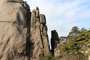 黄山奇峰景观