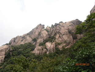 巍峨山峦覆绿植