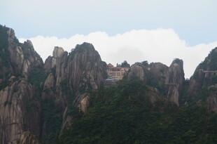 黄山奇峰景观