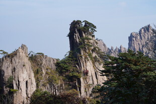 黄山奇峰景观