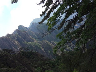 山间绿意 秀丽山峦景色