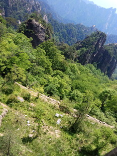 青山翠谷间的秀丽景致