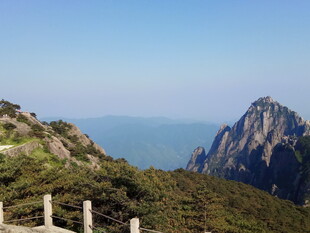 山巅海景 自然风光秀丽