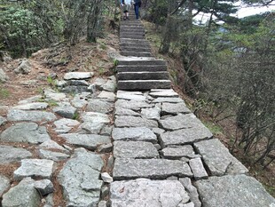 山间石板小径 静谧清幽