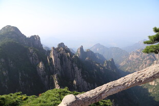 黄山壮美山景