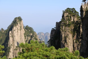 黄山奇峰景观