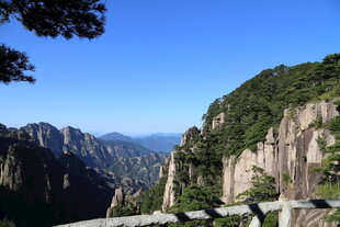 壮美黄山之秀丽山景