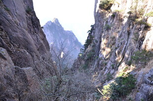 壮丽山景峡谷风光