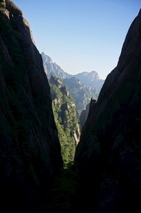 壮丽山景峡谷风光