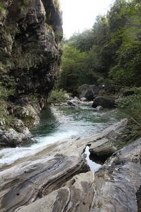 山间溪流潺潺 景色清幽