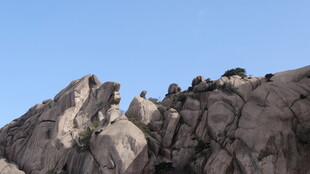 嶙峋山石 尽显自然之美