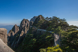 黄山奇峰美景