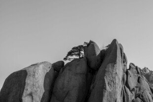 嶙峋岩石 尽显自然之美