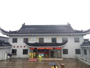 中式传统建筑庙宇外观