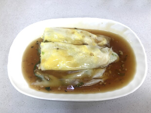 鸡蛋肠粉