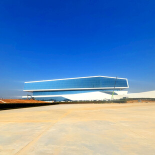 未来感建筑外观展示