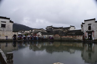 江南水乡古村宁静景致