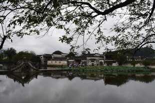 水乡古韵 静谧湖畔建筑