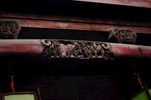 复古木雕装饰细节展示