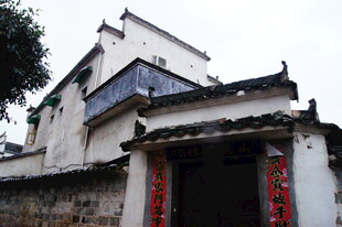 徽派古民居建筑一角