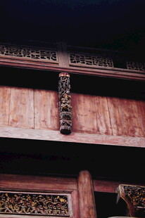 中式古建筑木雕细节