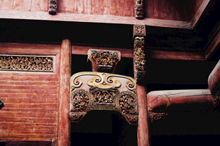 中式古建筑木雕精美构件