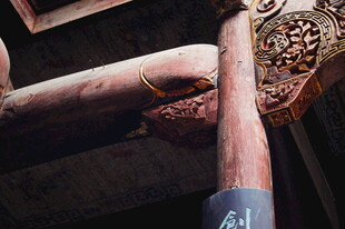 古建木雕细节展示