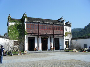 古朴徽派建筑