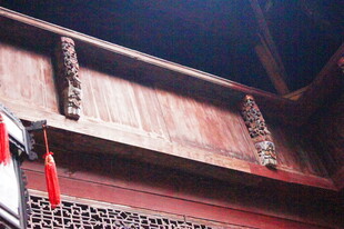 中式古建筑木雕装饰细节