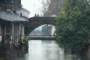 江南水乡石桥古朴景致