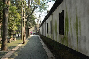 古巷幽径 斑驳墙面景致