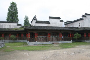 中式古建筑庭院景观