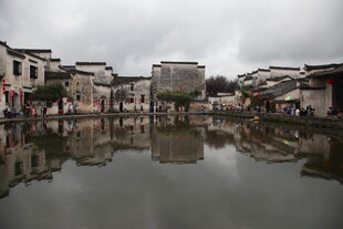 江南水乡古村落宁静景致