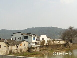 乡村旧景 远山近舍