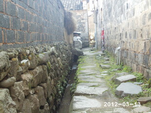 古老石巷 岁月留下的痕迹