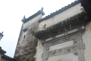 徽派古建筑一角