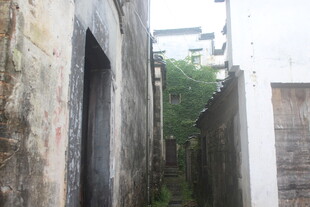 古老小巷 岁月斑驳的痕迹