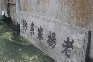 古老木牌上的传统文字