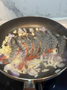 香煎大虾