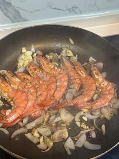 香煎大虾