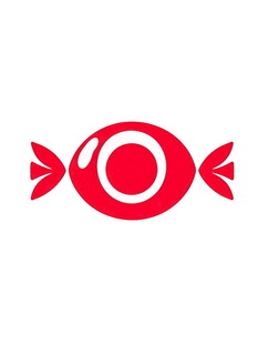 红色糖果图标设计